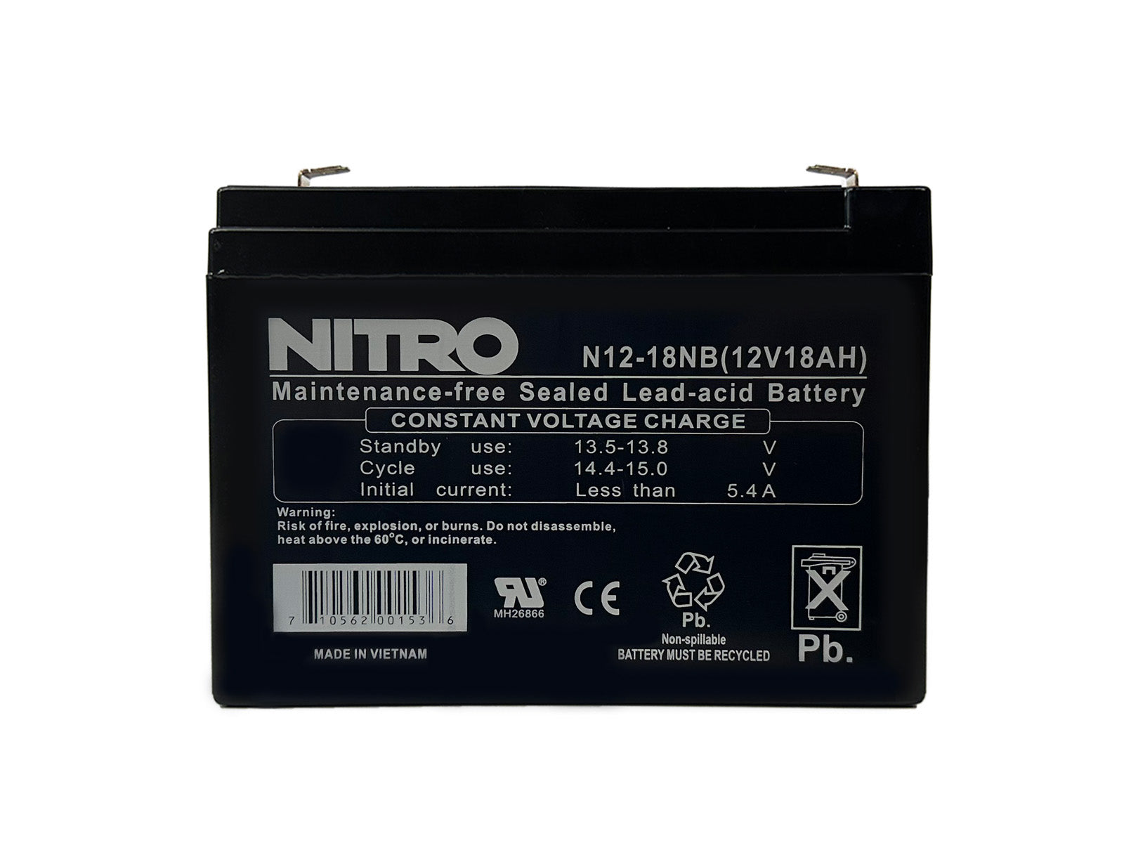 H.D. Replacement Battery
