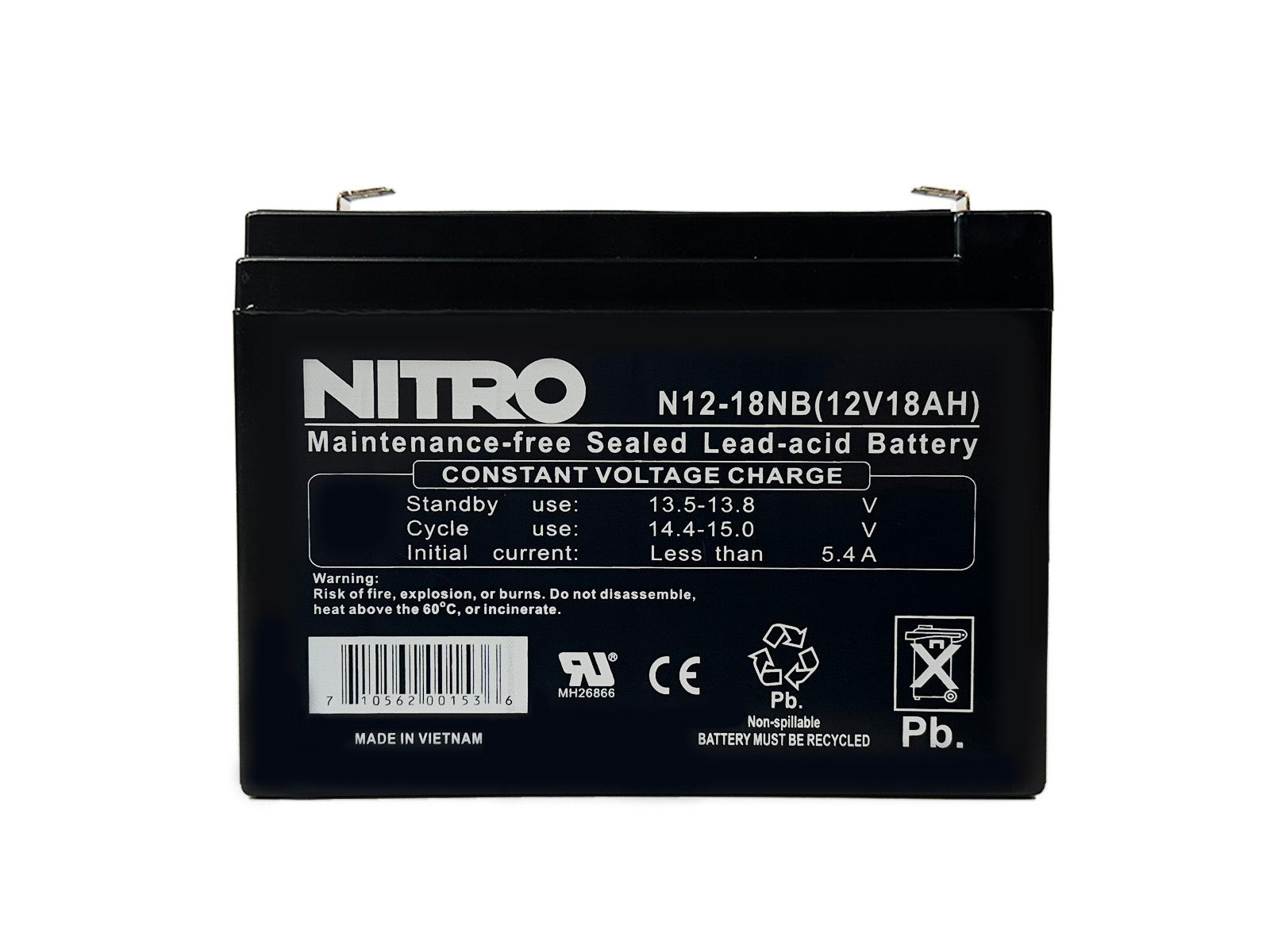 H.D. Replacement Battery